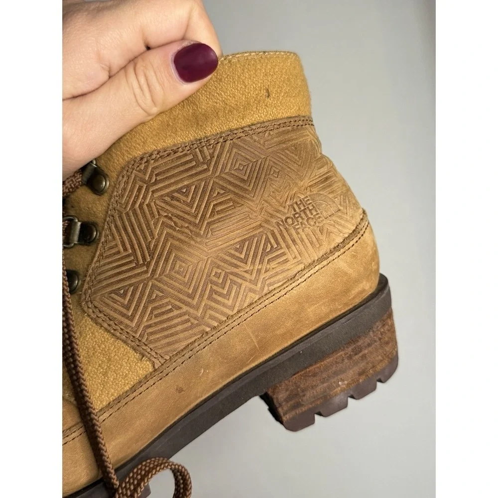 The‎ North Face Womens Size 8 M Brown Suede Laces Ankle Casual Boots